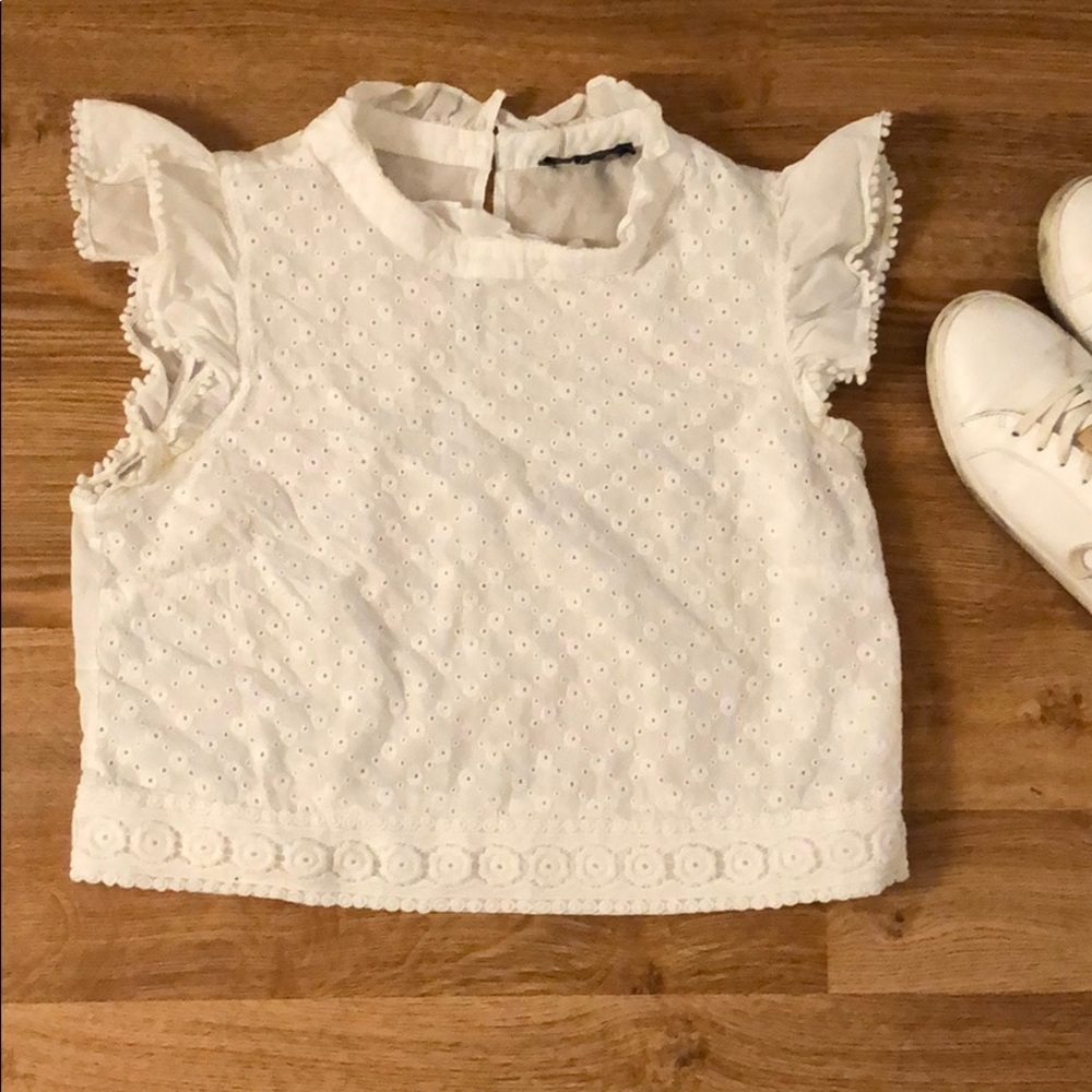 Cute white blouse
